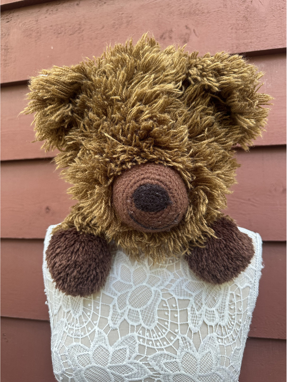 Plush Bear Hat Cozy Winter Accessory